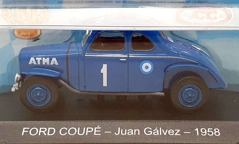 Altaya 1/43 Scale FC1958 - Ford Coupe #1 Winner Argentina C/Ship 1958 J. Galvez