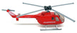 Siku 1/55 Scale Diecast 2224 - Rescue Helicopter D-FWTS Feuerwehr - Red