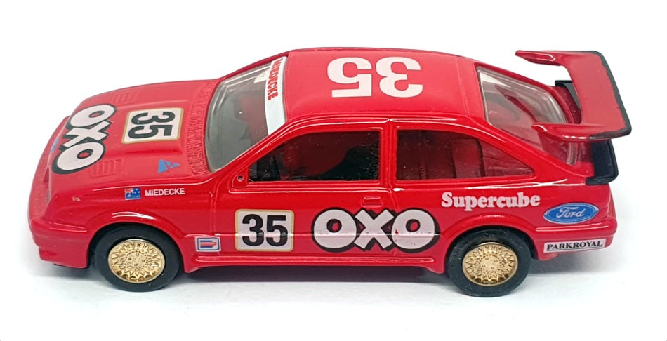 Trax 1/43 Scale 8022 - Ford Sierra RS Cosworth #35 (Miedecke OXO) Red