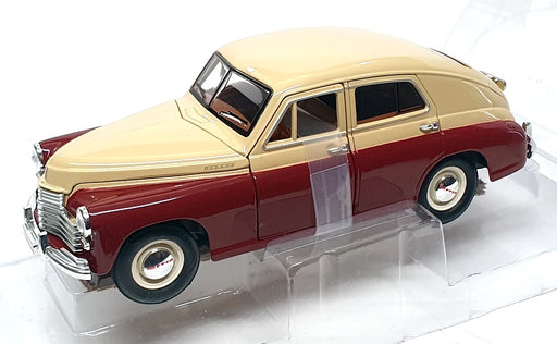 Road Signature 1/24 Scale 24214 - GAZ M20 Pobedo - Beige/Dk Red