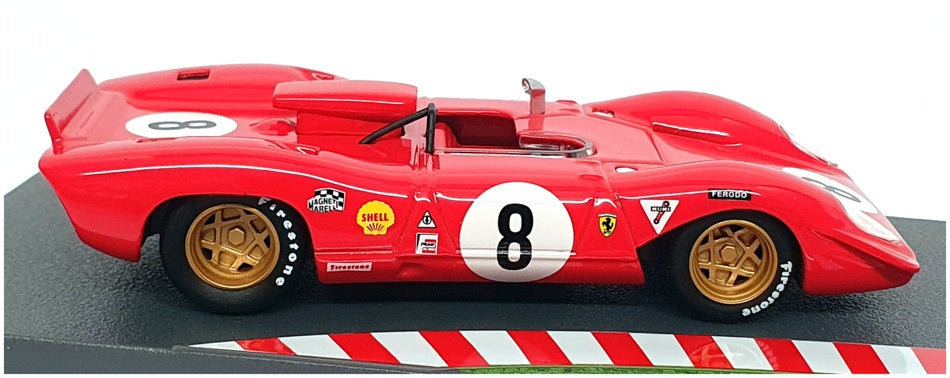 Altaya 1/43 Scale 61023A - Ferrari 312P 1000km Spa-Francorchamps 1969