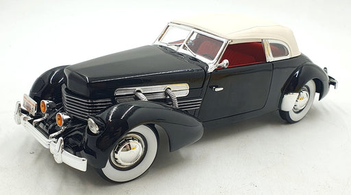 Signature 1/18 Scale Diecast 101124N - 1937 Cord Supercharged - Black