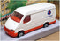 Corgi 13cm Long Diecast 58104 - Ford Transit Van (National Power) White/Orange