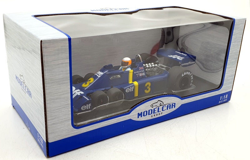 Model Car Group 1/18 Scale MCG18614F Tyrrell Ford P34-2 #3 1976 J.Scheckter