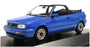 Maxichamps 1/43 Scale 940 055530 - 1997 Volkswagen Golf 3 Cabriolet - Blue