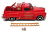 R & J Miniatures 1/43 Scale RJM 006A - 1949 Pontiac Fire Truck New Orleans - Red