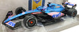 Solido 1/18 Scale Diecast S1808803 - Alpine A522 F1 Monaco GP F.Alonso #14