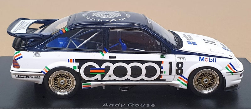 Spark 1/43 Scale SA190 - Ford Sierra RS500 Cosworth #18 3rd Macau Guia 1988