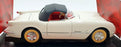 Mira 1/18 Scale Diecast 6153 - 1953 Chevrolet Corvette - Ivory White