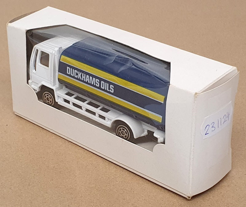 Corgi Appx 10cm Long 231124 - Ford Cargo Truck (Duckhams Oil) White/Blue