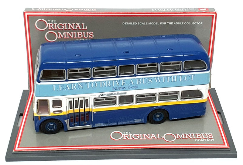 Corgi 1/76 Scale 41907 - Leyland PD3 Queen Mary Leicester City Transport - Blue