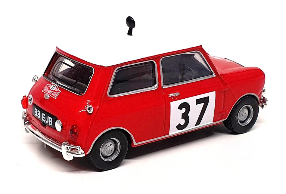 Altaya 1/43 Scale 056 - Mini Cooper S Monte Carlo 1964 #37 Hopkirk/Liddon