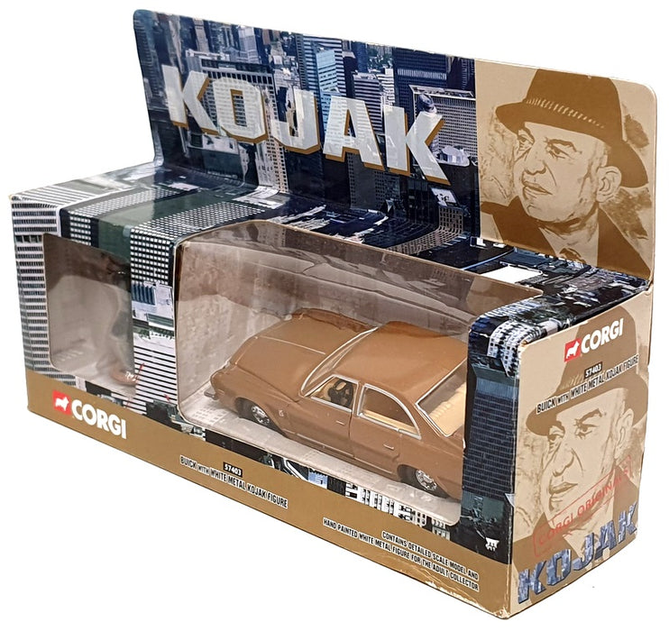 Corgi 1/36 Scale Diecast 57403 - Buick With White Metal Kojak Figure