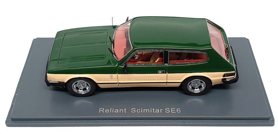 NEO 1/43 Scale Resin NEO43748 - Reliant Scimitar SE6 - Green/Beige