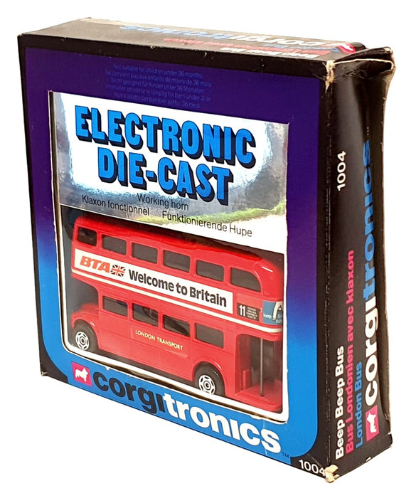 Corgi Electronic 12cm Long Diecast 1004 - AEC Routemaster London Bus