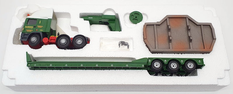 Corgi 1/50 Scale CC11909 - ERF EC Series Low Loader & Steel Casting Load Bowring