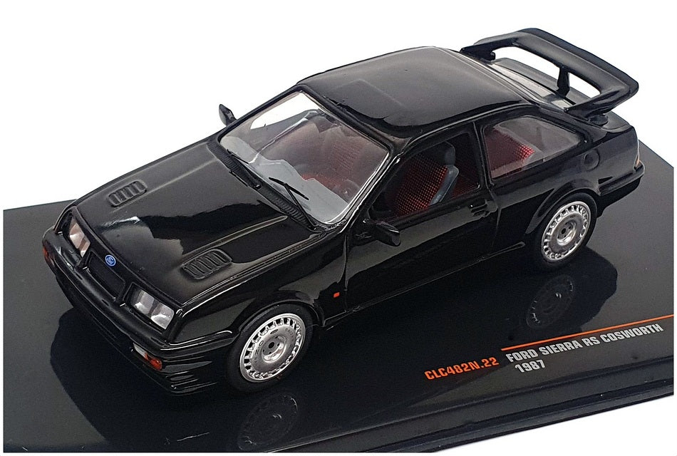 Ixo 1/43 Scale CLC482N.22 - 1987 Ford Sierra RS Cosworth - Black