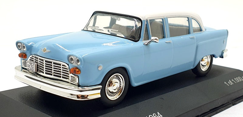 Whitebox 1/43 Scale Diecast WB202 - 1964 Checker Marathon 327 - Blue/White