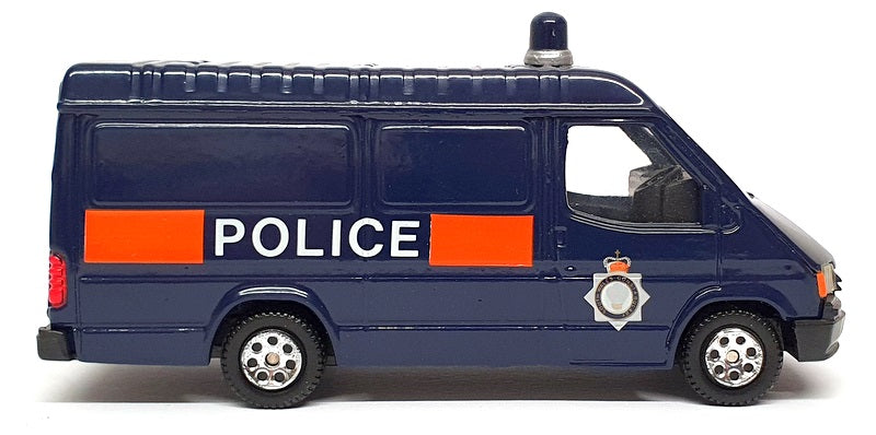 Corgi 12cm Long Diecast 91640 - Ford Transit Police Van - Dk Blue