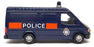 Corgi 12cm Long Diecast 91640 - Ford Transit Police Van - Dk Blue