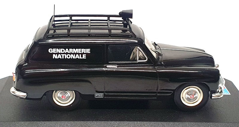 Altaya 1/43 Scale AT91B - 1954 Simca Van (Gendarmerie Nationale) Black