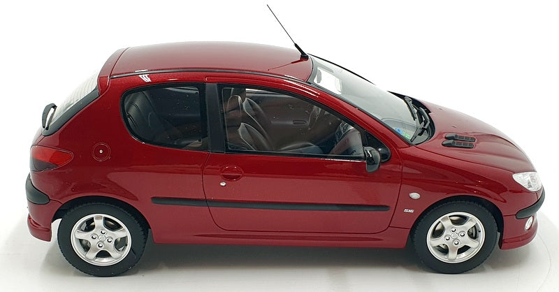 Otto Mobile 1 18 Scale OT1039 Peugeot 206 S16 Red R.M.Toys Ltd