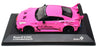 Solido 1/43 Scale S4311210 - Nissan GT-R (R35) w/Liberty Walk Body Kit - Pink