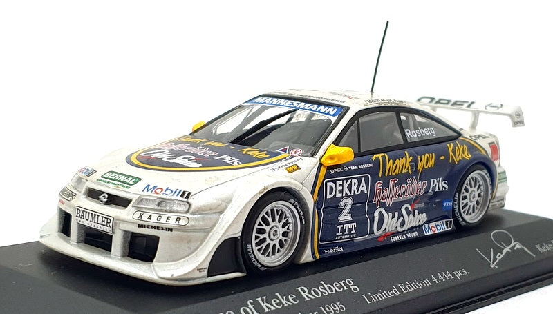 Minichamps 1/43 Scale 430 954282 - Opel Calibra #2 Bye Bye K.Rosberg