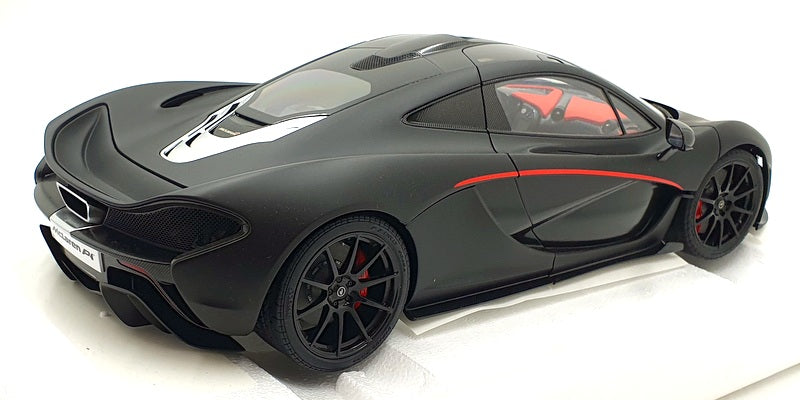 Autoart 1/12 Scale Diecast 12241 - McLaren P1 - Matt Black/Red Accents