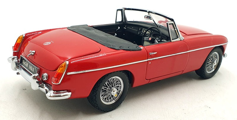 Kyosho 1/18 Scale Diecast DC151124H - MGB MK 1 Roadster - Red