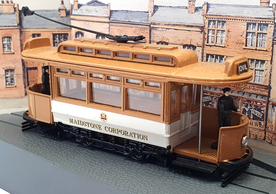 Corgi Appx 12cm Long Diecast D990/6 - Tramcar Maidstone - #18 Tovil