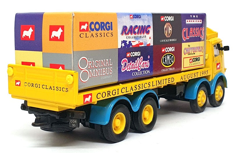 Corgi 1/50 Scale 09802 - ERF 8 Wheel Rigid With Load & Unpainted Figures