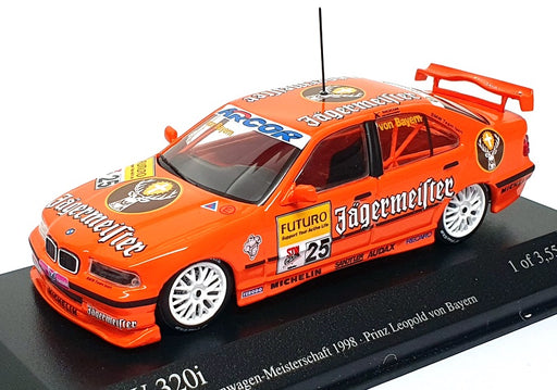 Minichamps 1/43 Scale 430 982625 - BMW 320i Team Isert #25 STW 1998 Jagermeister