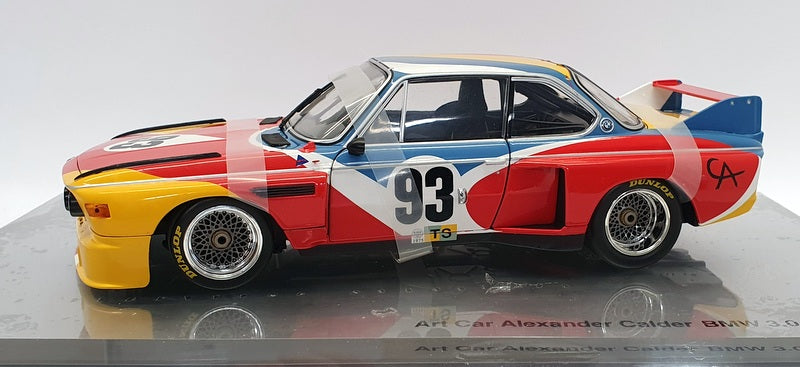 Minichamps Art Car 1/18 Scale 80 43 0 150 918 Alexander Calder 1975 BMW 3.0 CSL