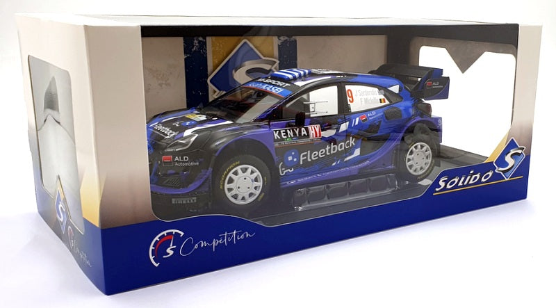 Solido 1/18 Scale Diecast S1809506 - Ford Puma Rally1 #9 WRC Kenya 2022