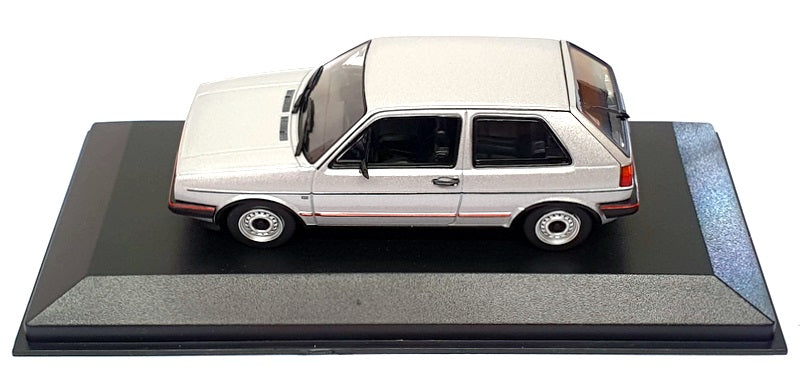 Maxichamps 1/43 Scale 940 054126 - 1985 VW Golf II GTI - Met Silver