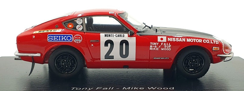 Spark 1/43 Scale S6284 - Datsun 240 Z #20 29th Monte-Carlo Rally 1972