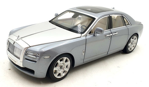 Kyosho 1/18 Scale Diecast 08801S - Rolls-Royce Ghost - Jubilee Silver