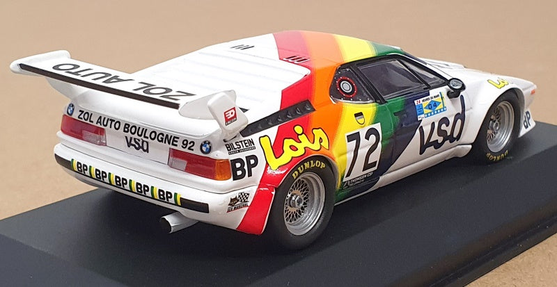 Minichamps 1/43 Scale 430 812572 - BMW M1 #72 Le Mans 1981