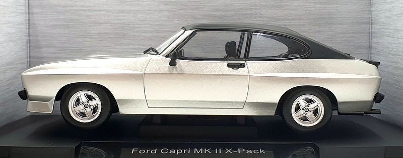 Model Car Group 1/18 Scale MCG18349 - Ford Capri MK II X-Pack - Met. Silver