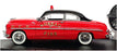 Universal Hobbies 1/43 Scale A52 - 1949 Mercury Club Coupe Fire Chief Car