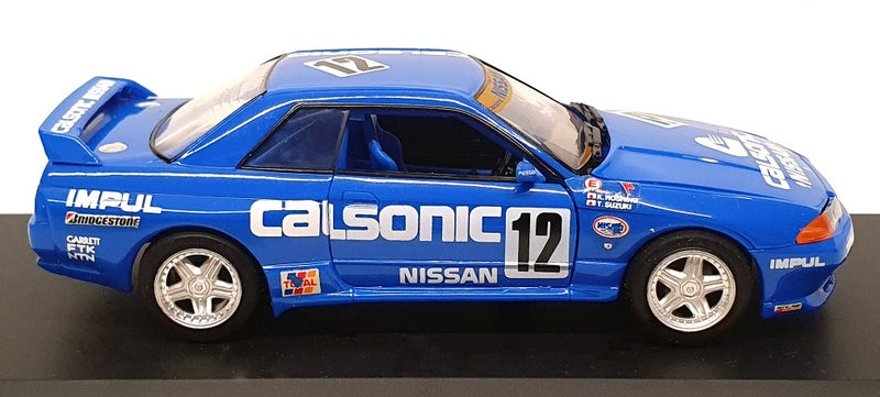 Rosso 1/43 Scale 01001 - Calsonic Nissan Skyline GT-R #12 - Blue