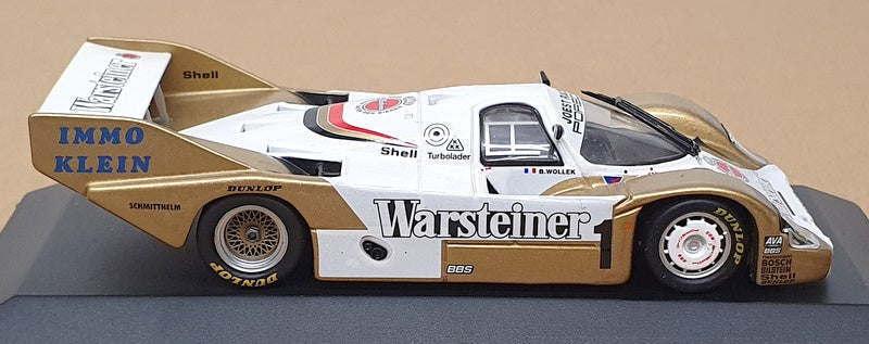 Minichamps 1/43 Scale 430 836601 - Porsche 956 K #1 B. Wollek - White/Gold