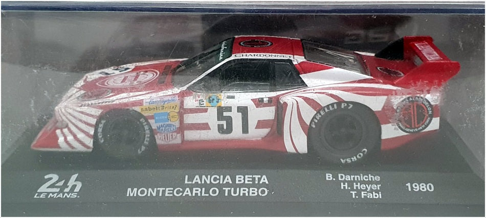 Altaya 1/43 Scale MW1ALA0003 - Lancia Beta Montecarlo Turbo #51 1980