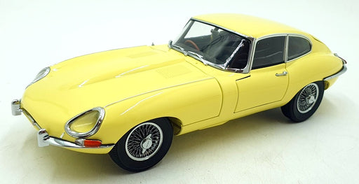 Kyosho 1/18 Scale Diecast 08954LY - Jaguar E-Type - Light Yellow