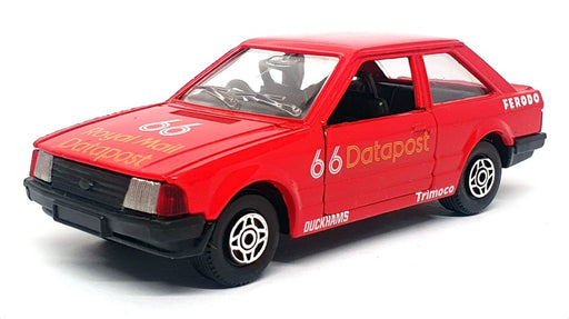 Corgi 11cm Long Diecast 611 - Ford Escort (66 Datapost) - Red