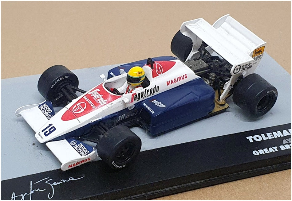 Atlas Editions 1/43 Scale 20219A - F1 Toleman TG184 G. Britain GP 1984 Senna