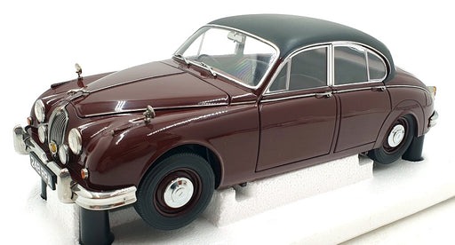 Model Icons 1/18 scale Diecast 701001 - Jaguar MK2 Inspector Morse Burgundy