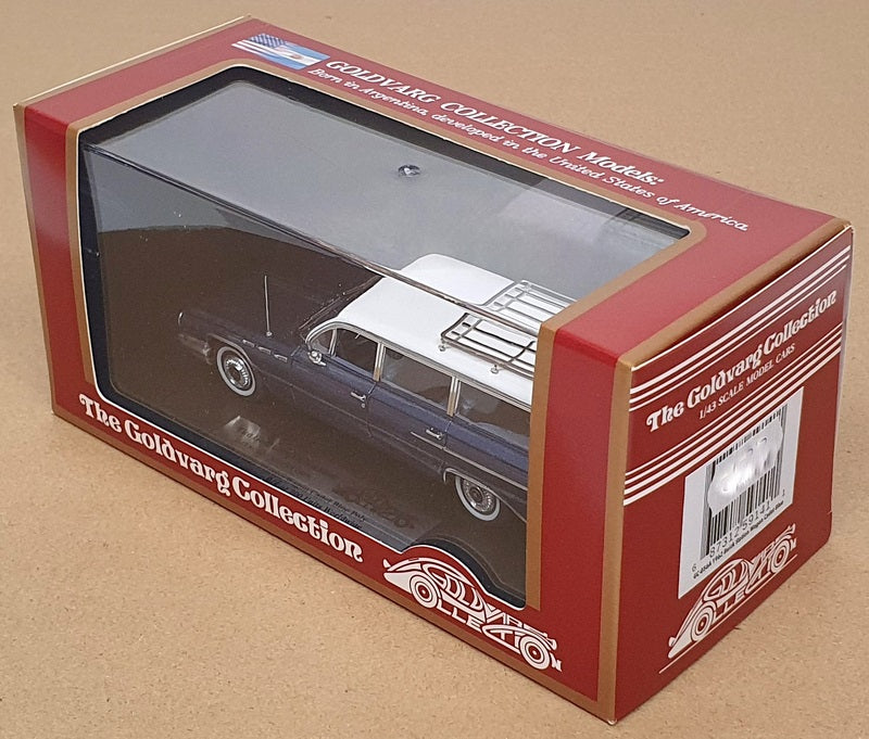 Goldvarg 1/43 Scale GC-056A - 1962 Buick Station Wagon Cadet - Blue Poly