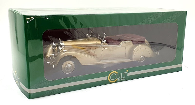 Cult 1/18 Scale Resin CML116-2 1938 Bentley 4.25L Vanden Plas Tourer - Met. Gold